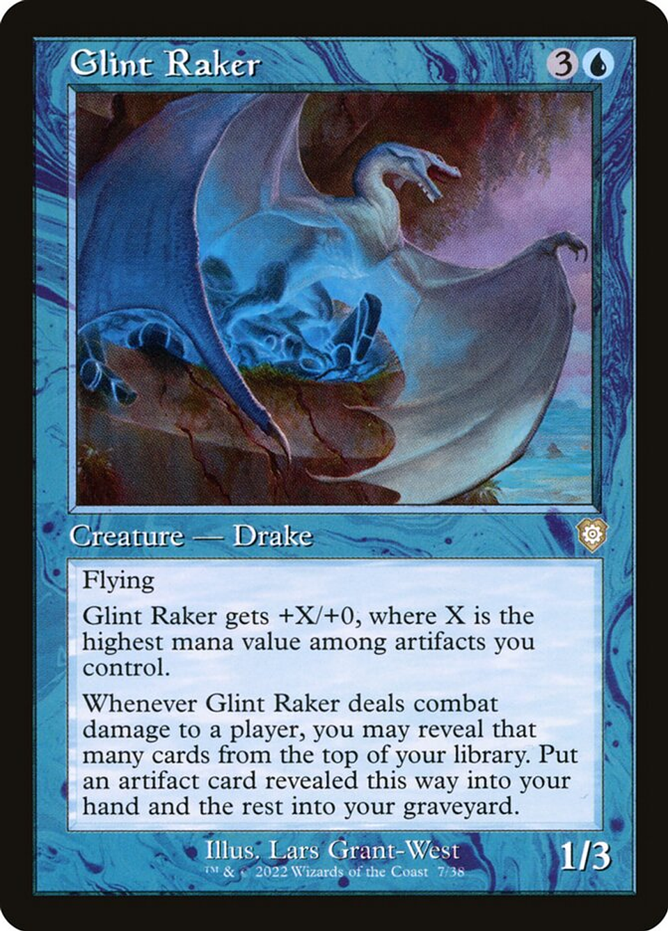 Glint Raker (Retro Frame) | Inglés | NM | BRC 1