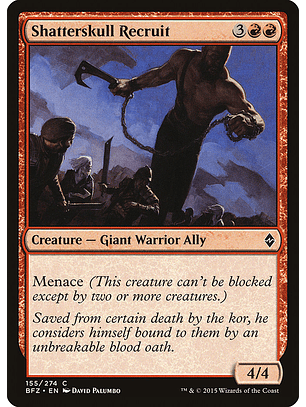 Shatterskull Recruit | Inglés | EX | BFZ