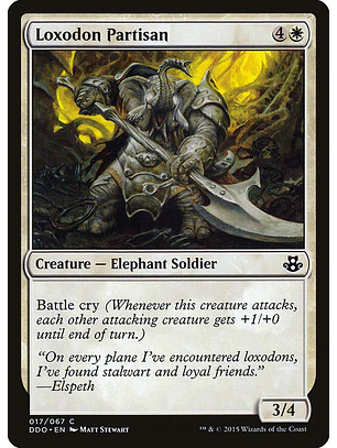 Loxodon Partisan | Inglés | NM | DDO