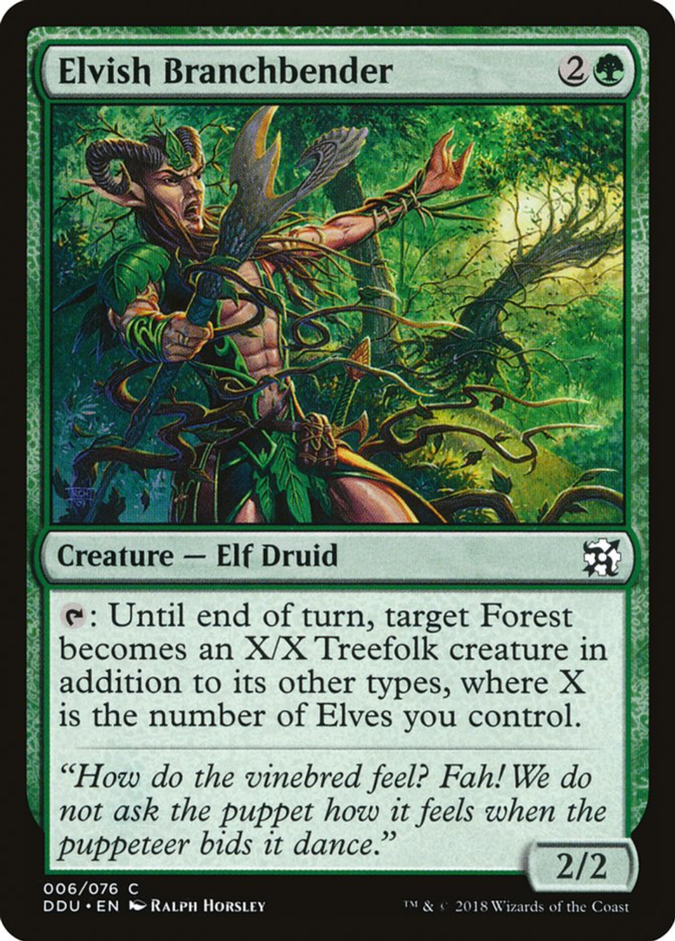 Elvish Branchbender | Inglés | NM | DDU 1