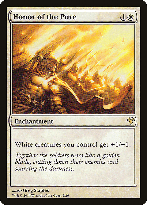 Honor of the Pure | Inglés | NM | MD1