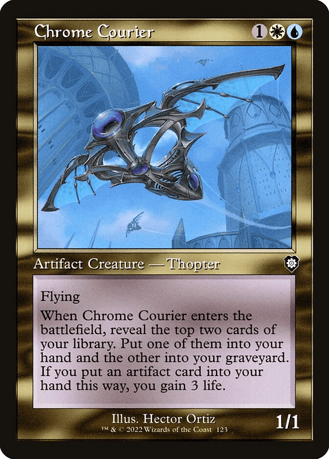 Chrome Courier (Retro Frame) | Inglés | NM | BRC