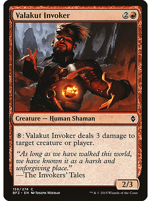 Valakut Invoker | Inglés | EX | BFZ