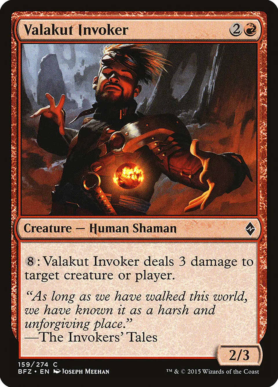 Valakut Invoker | Inglés | EX | BFZ 1