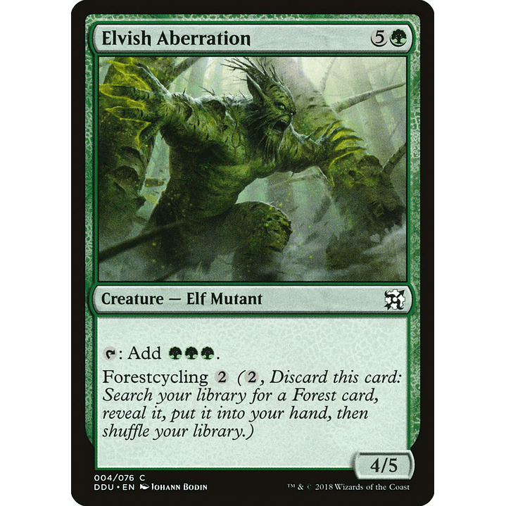 Elvish Aberration | Inglés | NM | DDU 1