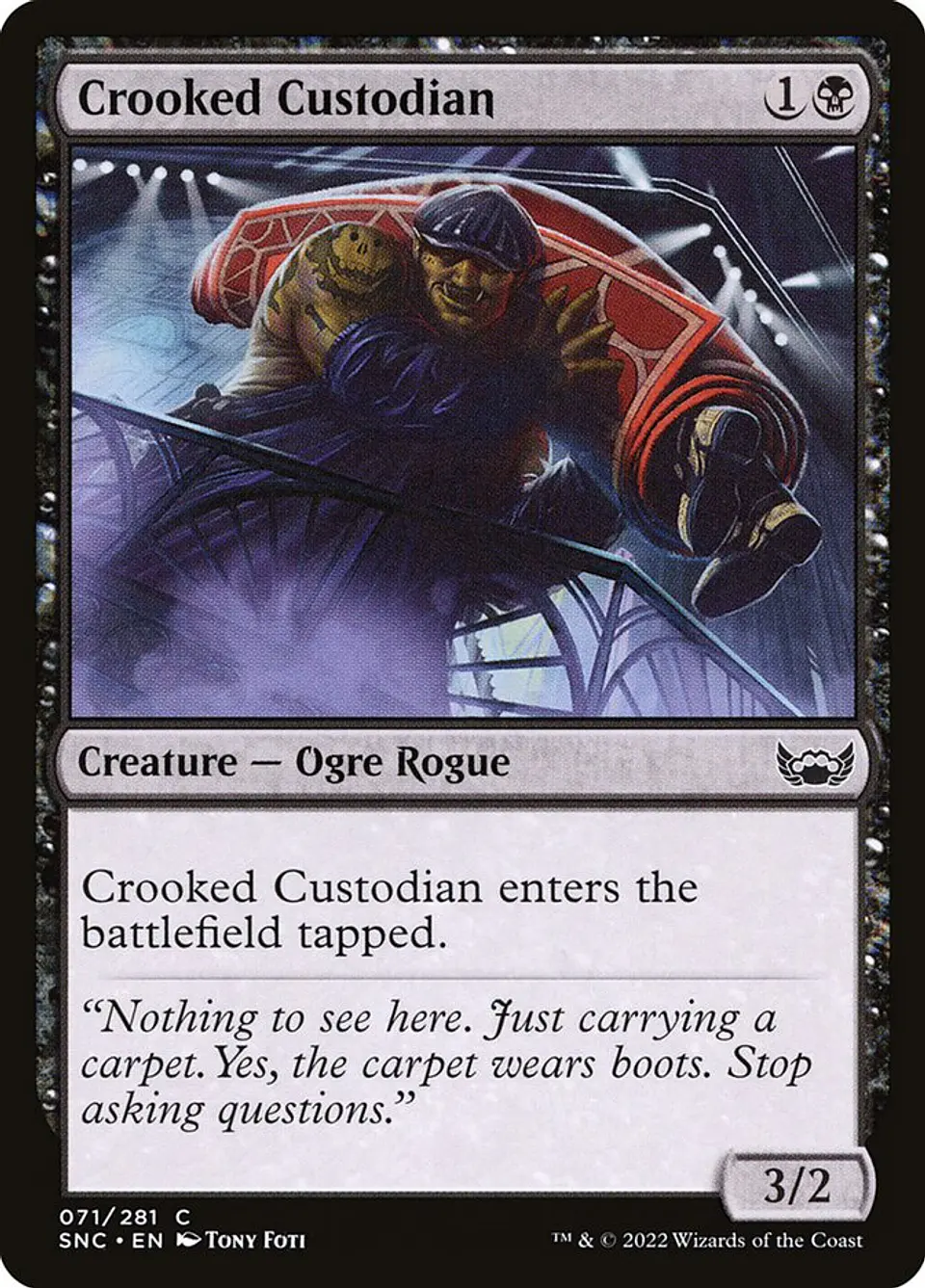 Crooked Custodian | Inglés | NM | SNC 1