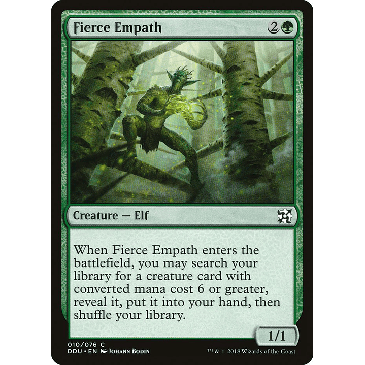 Fierce Empath | Inglés | NM | DDU 1