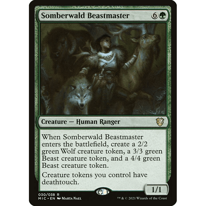Somberwald Beastmaster | Inglés | NM | MIC 1