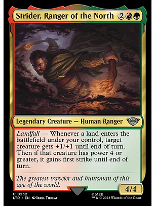 Strider, Ranger of the North | Inglés | NM | LTR