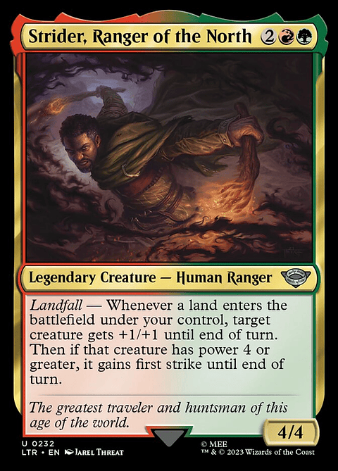 Strider, Ranger of the North | Inglés | NM | LTR