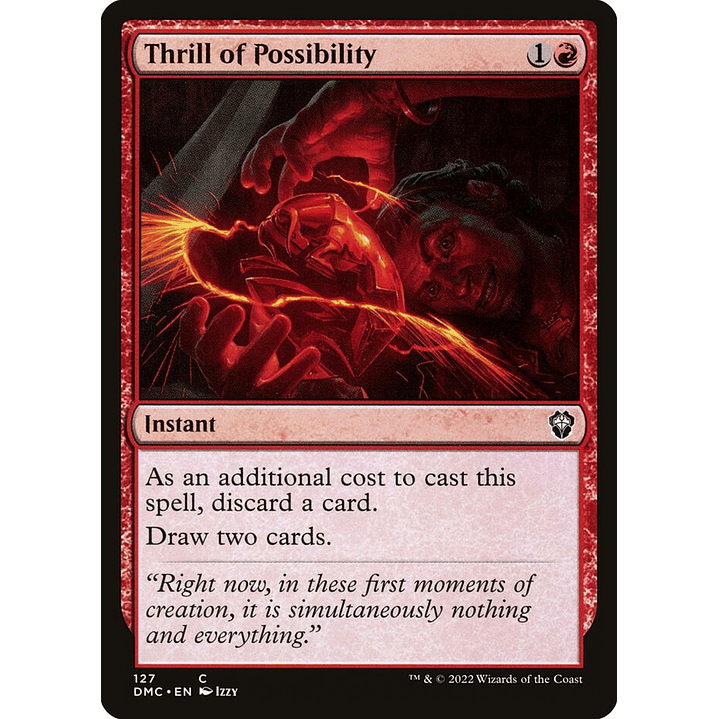 Thrill of Possibility | Inglés | NM | DMC 1