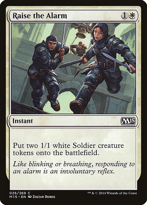 Raise the Alarm | Inglés | NM | M15