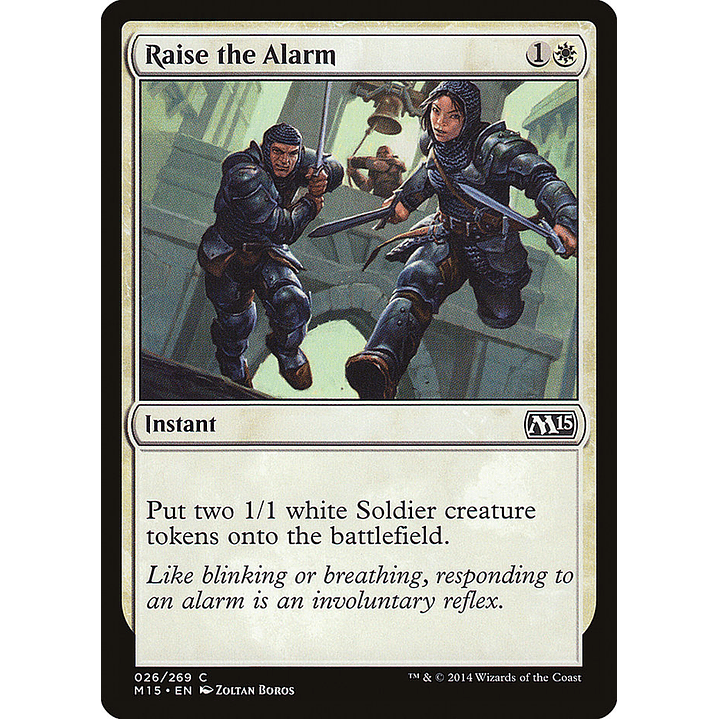 Raise the Alarm | Inglés | NM | M15 1