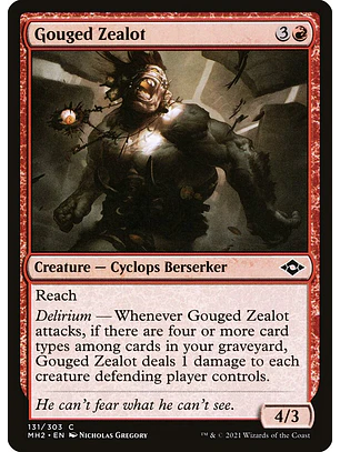 Gouged Zealot | Inglés | NM | MH2