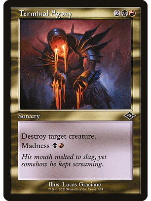 Terminal Agony (Retro Frame) | Inglés | NM | MH2