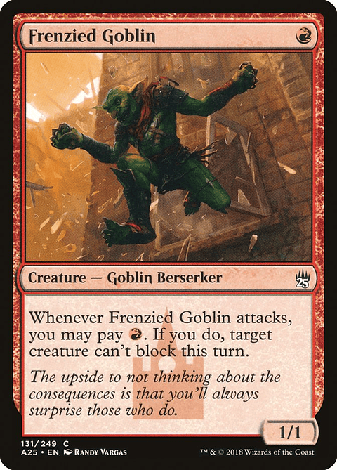 Frenzied Goblin | Inglés | NM | A25