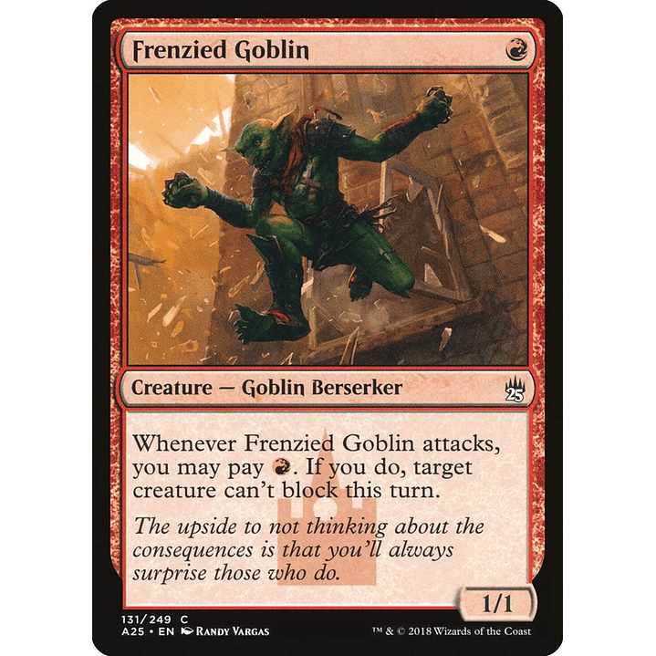 Frenzied Goblin | Inglés | NM | A25 1