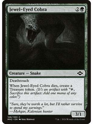 Jewel-Eyed Cobra | Inglés | NM | MH2