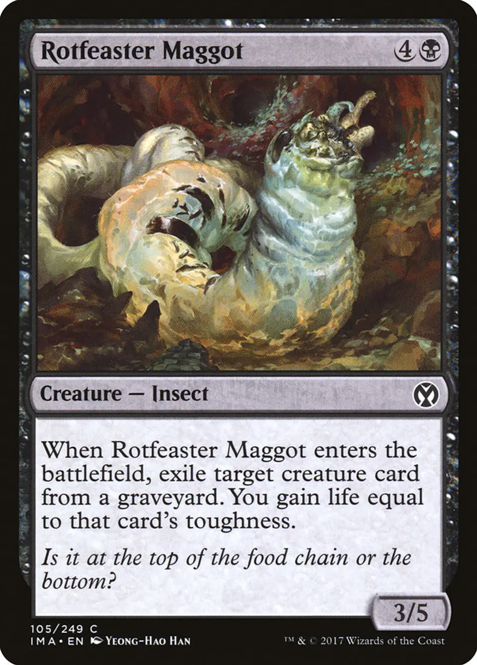 Rotfeaster Maggot | Inglés | NM | IMA 1