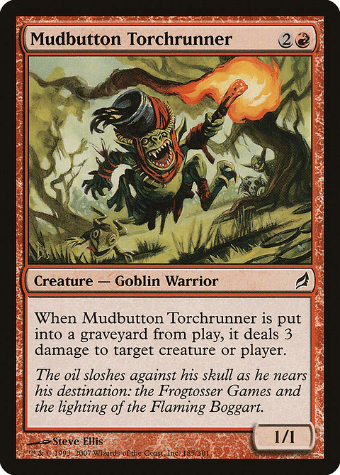 Mudbutton Torchrunner | Inglés | NM | LRW