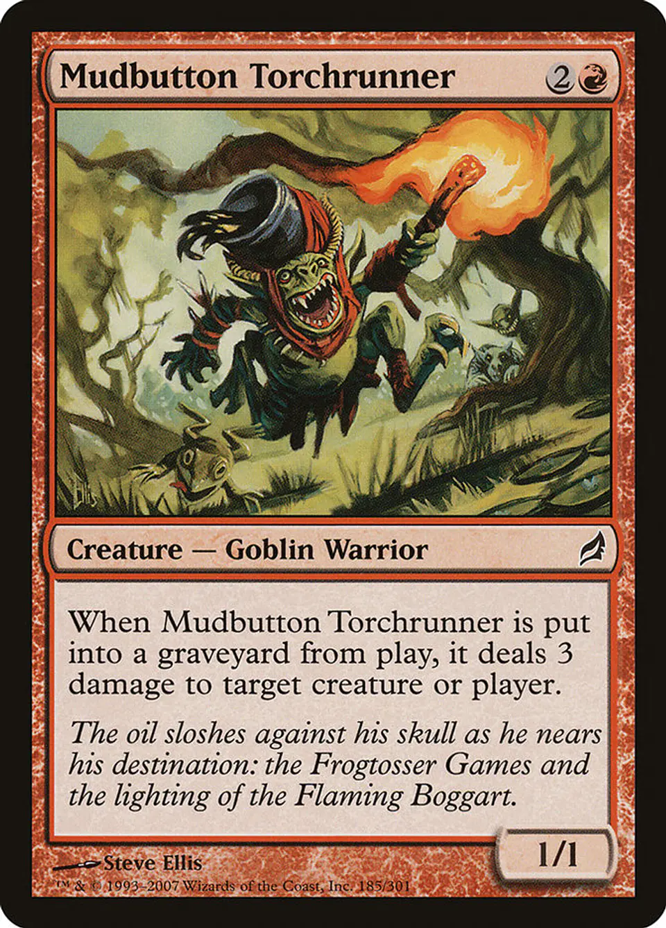 Mudbutton Torchrunner | Inglés | NM | LRW 1