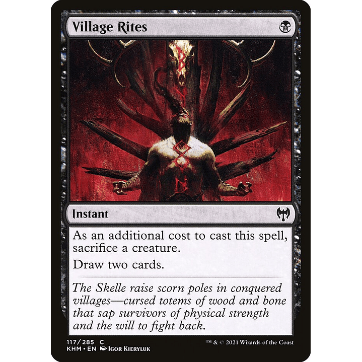 Village Rites | Inglés | NM | KHM 1