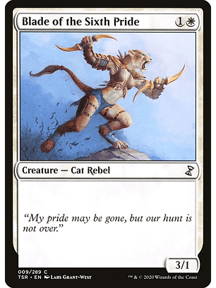 Blade of the Sixth Pride | Inglés | NM | TSR