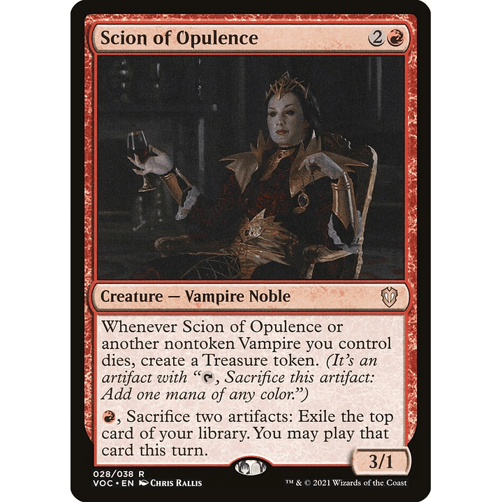Scion of Opulence | Inglés | NM | VOC 1