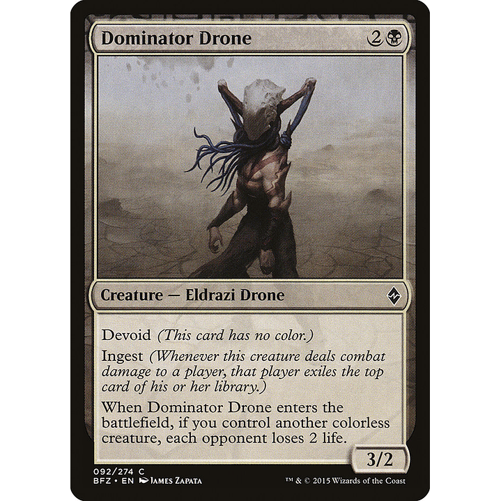 Dominator Drone | Inglés | NM | BFZ 1
