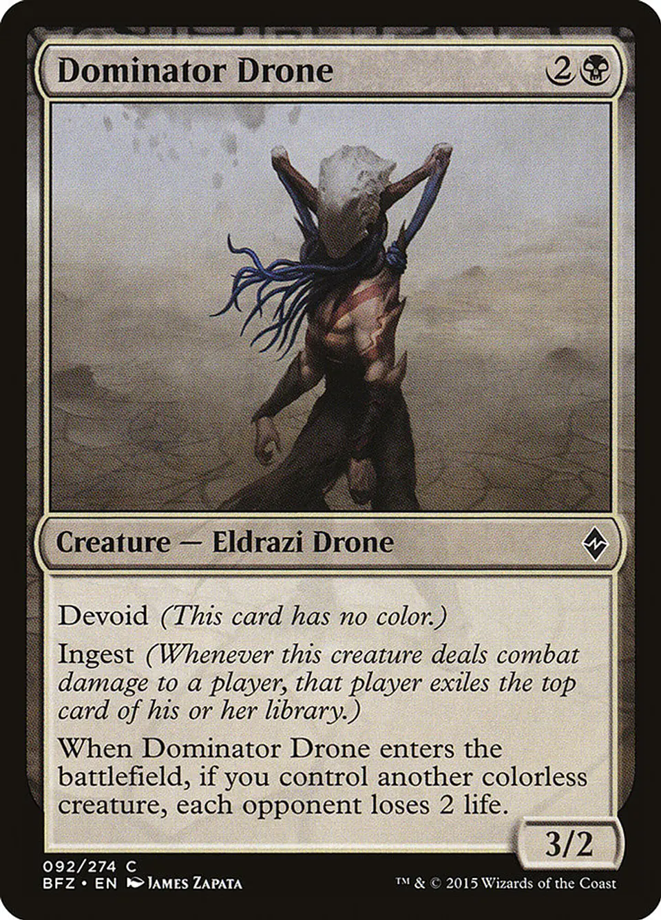 Dominator Drone | Inglés | NM | BFZ 1