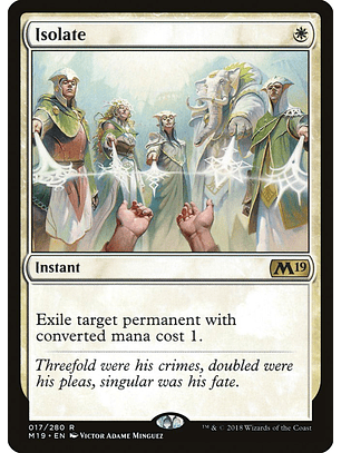 Isolate | Inglés | NM | M19