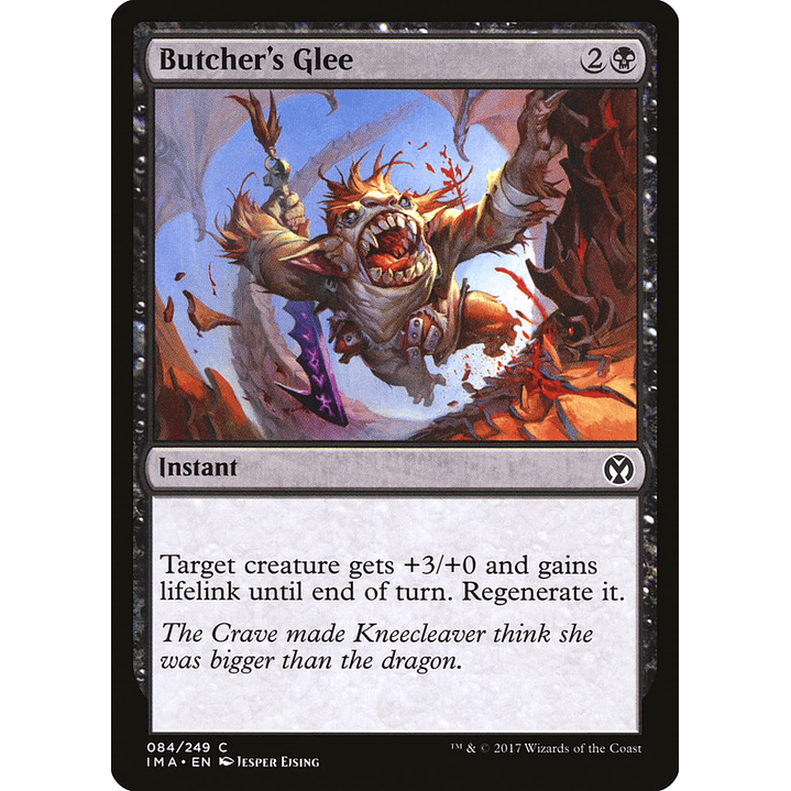 Butcher's Glee | Inglés | NM | IMA 1
