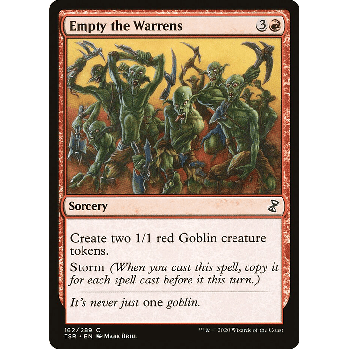 Empty the Warrens | Inglés | NM | TSR 1