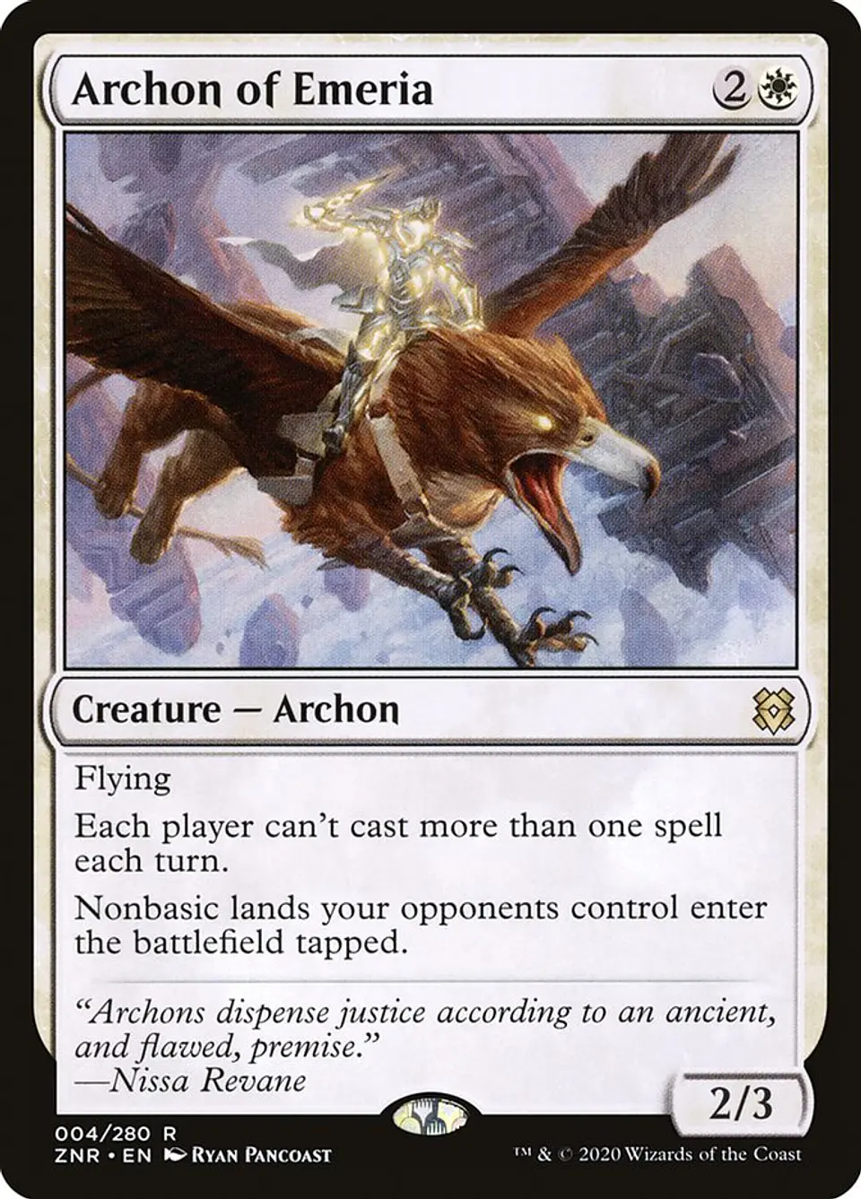 Archon of Emeria | Inglés | NM | ZNR 1