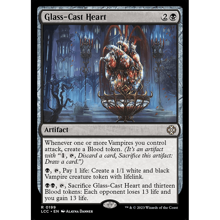 Glass-Cast Heart | Inglés | NM | LCC 1