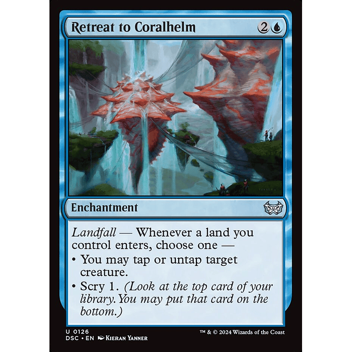 Retreat to Coralhelm | Inglés | NM | DSC 1