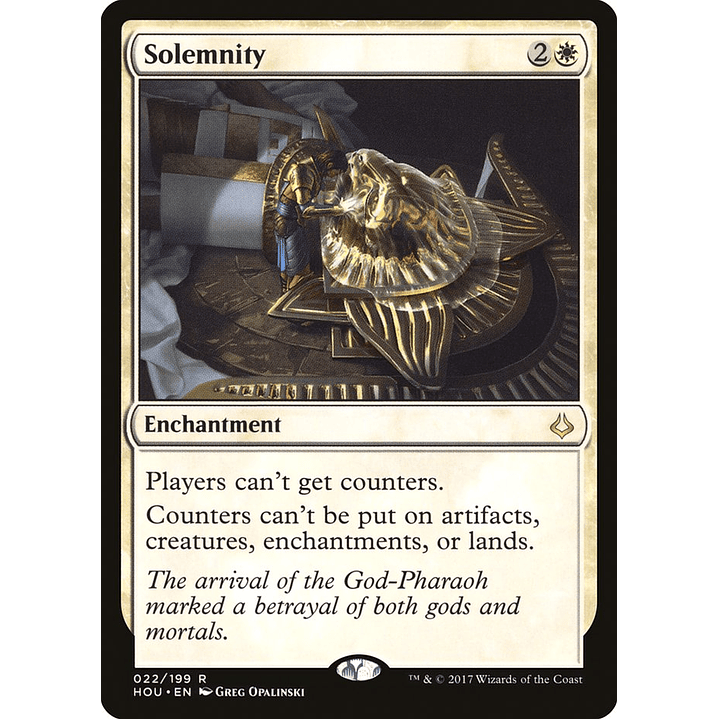 Solemnity | Inglés | NM | HOU 1