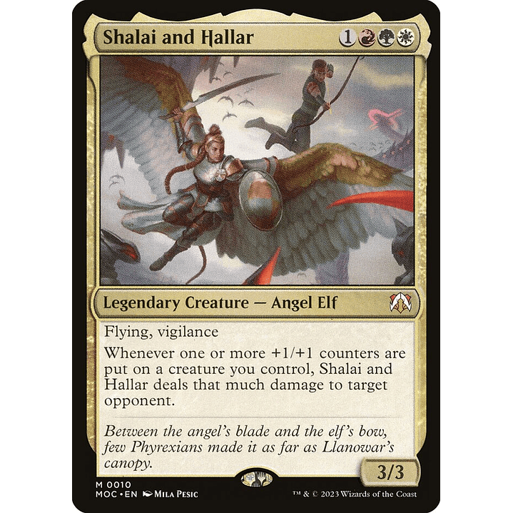 Shalai and Hallar (foil) | Inglés | NM | MOC 1