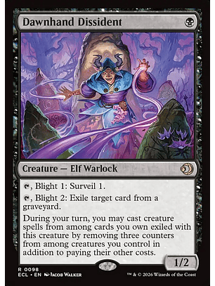 Dawnhand Dissident (foil) | Inglés | NM | ECL