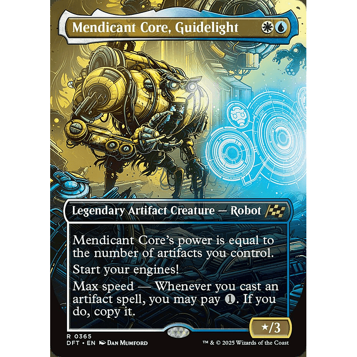 Mendicant Core, Guidelight (Borderless) | Inglés | NM | DFT 1