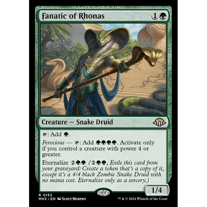 Fanatic of Rhonas | Inglés | NM | MH3 1