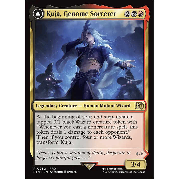 Kuja, Genome Sorcerer // Trance Kuja, Fate Defied | Inglés | NM | FIN 1
