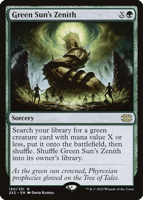 Green Sun's Zenith | Inglés | NM | 2X2