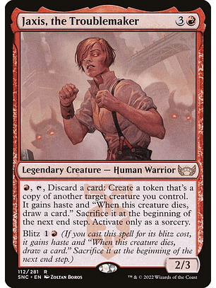 Jaxis, the Troublemaker (foil) | Inglés | NM | SNC