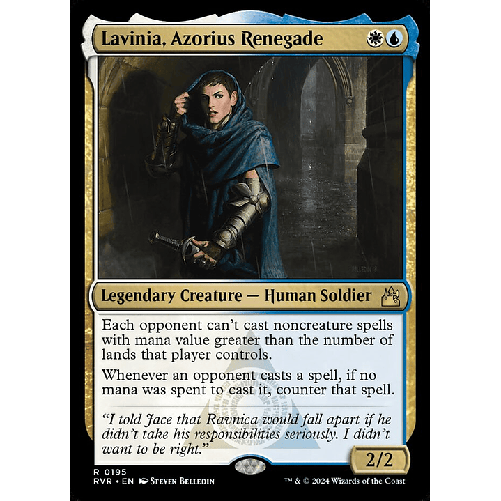Lavinia, Azorius Renegade (foil) | Inglés | EX | RVR 1