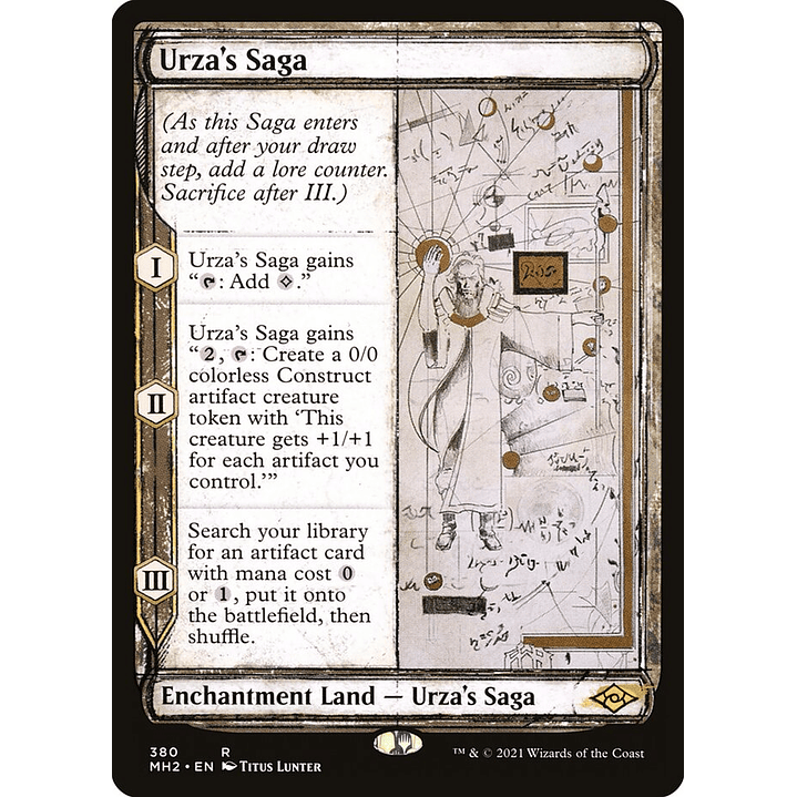 Urza's Saga (Showcase) | Inglés | EX | MH2 1