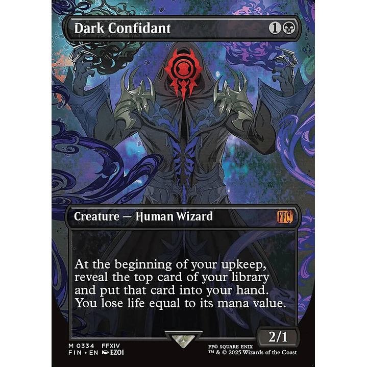 Dark Confidant (Borderless foil) | Inglés | NM | FIN 1