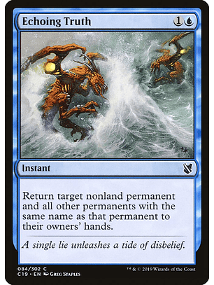 Echoing Truth | Inglés | EX | C19