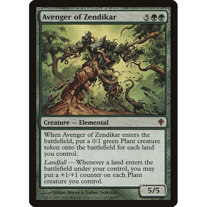 Avenger of Zendikar | Inglés | EX | WWK 1