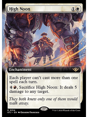 High Noon (Extended Art) | Inglés | NM | OTJ